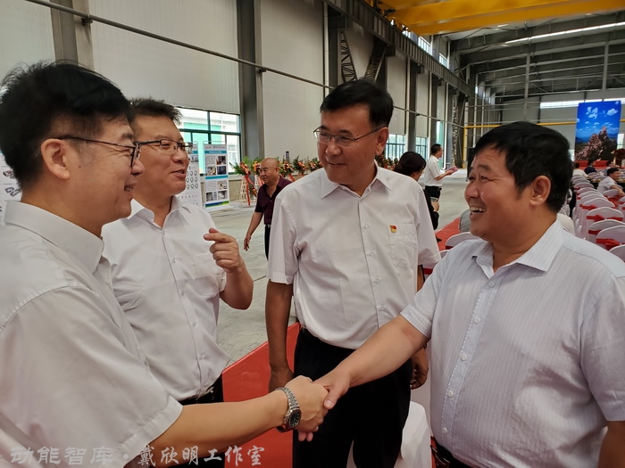 動能智庫戴欣明工作室 裝配式產業基地，裝配式建築構件生產基地也會和研學教育，文化旅遊觀光結合  秦皇島精工綠築裝配式產業基地項目試投產活動圓滿成功